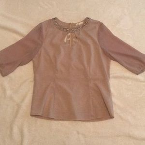 Nude Blouse